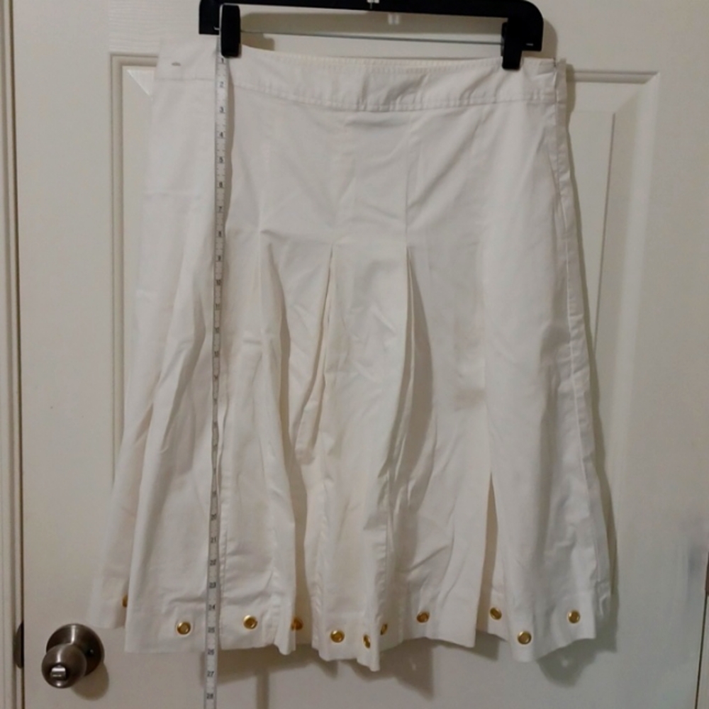 White size 14 George skirt